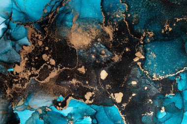 Soyut arkaplan için özgün tablodaki mermer mürekkep soyut sanat. Boyama, ombre alkol mürekkebinin pürüzsüz mermer arkaplan desenini yaratmak için yüksek kaliteli kağıt dokusuna boyanmış. .