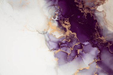 Soyut arkaplan için özgün tablodaki mermer mürekkep soyut sanat. Boyama, ombre alkol mürekkebinin pürüzsüz mermer arkaplan desenini yaratmak için yüksek kaliteli kağıt dokusuna boyanmış. .