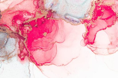 Marble ink abstract art from meticulous original painting abstract background . Painting was painted on high quality paper texture to create smooth marble background pattern of ombre alcohol ink .