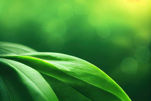 Yeşil Yaprak Arkaplan Görüntüsünü Kapat Yeşil Organik Yeşillik Doğal Ürün — Stok fotoğraf