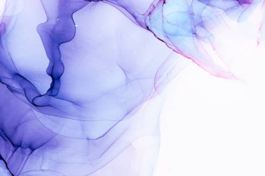 Soyut arkaplan için özgün tablodaki mermer mürekkep soyut sanat. Boyama, ombre alkol mürekkebinin pürüzsüz mermer arkaplan desenini yaratmak için yüksek kaliteli kağıt dokusuna boyanmış. .