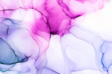 Soyut arkaplan için özgün tablodaki mermer mürekkep soyut sanat. Boyama, ombre alkol mürekkebinin pürüzsüz mermer arkaplan desenini yaratmak için yüksek kaliteli kağıt dokusuna boyanmış. .