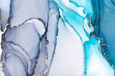 Marble ink abstract art from meticulous original painting abstract background . Painting was painted on high quality paper texture to create smooth marble background pattern of ombre alcohol ink .