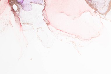 Marble ink abstract art from meticulous original painting abstract background . Painting was painted on high quality paper texture to create smooth marble background pattern of ombre alcohol ink .