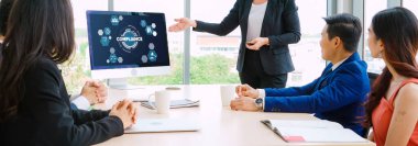 Kaliteli standartları karşılamak için mod çevrimiçi şirket işleri için uyum sistemi