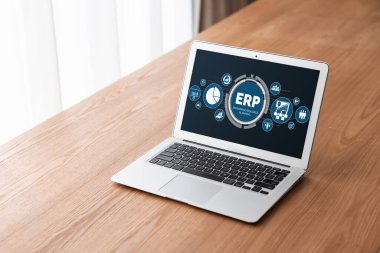 Pazarlama stratejisini planlamak için modern iş için ERP girişimi kaynak planlama yazılımı