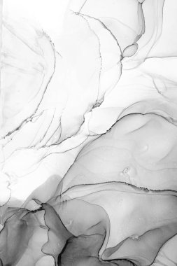 Soyut arkaplan için özgün tablodaki mermer mürekkep soyut sanat. Boyama, ombre alkol mürekkebinin pürüzsüz mermer arkaplan desenini yaratmak için yüksek kaliteli kağıt dokusuna boyanmış. .