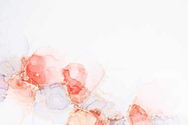 Marble ink abstract art from meticulous original painting abstract background . Painting was painted on high quality paper texture to create smooth marble background pattern of ombre alcohol ink .