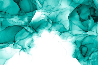 Soyut arkaplan için özgün tablodaki mermer mürekkep soyut sanat. Boyama, ombre alkol mürekkebinin pürüzsüz mermer arkaplan desenini yaratmak için yüksek kaliteli kağıt dokusuna boyanmış. .