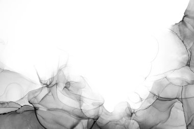 Soyut arkaplan için özgün tablodaki mermer mürekkep soyut sanat. Boyama, ombre alkol mürekkebinin pürüzsüz mermer arkaplan desenini yaratmak için yüksek kaliteli kağıt dokusuna boyanmış. .