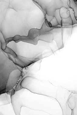 Soyut arkaplan için özgün tablodaki mermer mürekkep soyut sanat. Boyama, ombre alkol mürekkebinin pürüzsüz mermer arkaplan desenini yaratmak için yüksek kaliteli kağıt dokusuna boyanmış. .