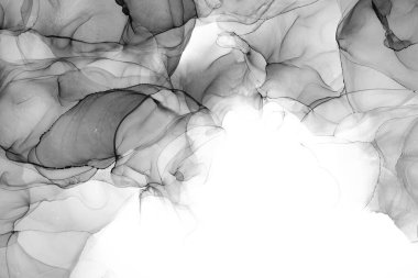 Soyut arkaplan için özgün tablodaki mermer mürekkep soyut sanat. Boyama, ombre alkol mürekkebinin pürüzsüz mermer arkaplan desenini yaratmak için yüksek kaliteli kağıt dokusuna boyanmış. .