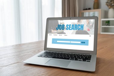 Çalışanların işe alım İnternet ağındaki iş fırsatlarını araması için mod web sitesinde online iş araması