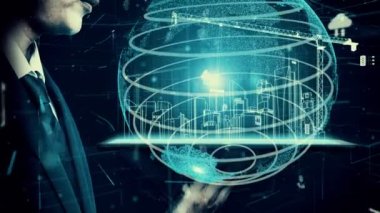 İnşaat tasarımında yenilikçi mimari ve yenilikçi mühendislik. Modern gayrimenkul ve emlak geliştirme kavramı.