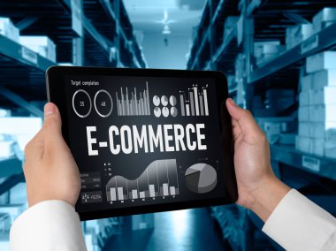 E-ticaret veri yazılımı çevrimiçi perakende şirketine satış analizi için mod gösterge tablosu sağlar