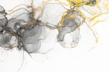 Marble ink abstract art from meticulous original painting abstract background . Painting was painted on high quality paper texture to create smooth marble background pattern of ombre alcohol ink .