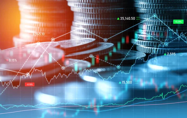 Finanzas Tecnología Del Dinero Concepto Fondo Prosperidad Empresarial Gestión Activos —  Fotos de Stock