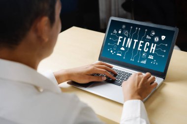 Pazarlama stratejisini analiz etmek için kullanılan Fintech finansal teknoloji yazılımı