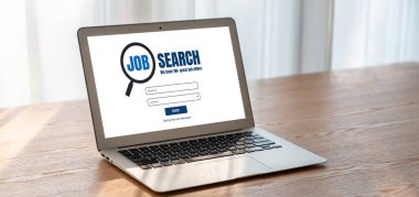 Çalışanların işe alım İnternet ağındaki iş fırsatlarını araması için mod web sitesinde online iş araması
