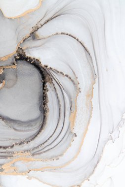 Marble ink abstract art from meticulous original painting abstract background . Painting was painted on high quality paper texture to create smooth marble background pattern of ombre alcohol ink .