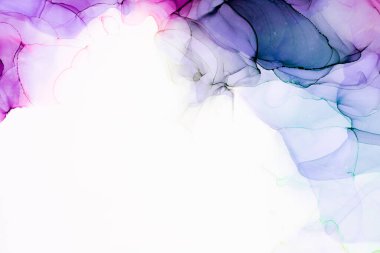 Soyut arkaplan için özgün tablodaki mermer mürekkep soyut sanat. Boyama, ombre alkol mürekkebinin pürüzsüz mermer arkaplan desenini yaratmak için yüksek kaliteli kağıt dokusuna boyanmış. .