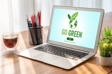Model şirket işleri için yeşil iş dönüşümü yeşil pazarlama stratejisine teşekkür etmek için