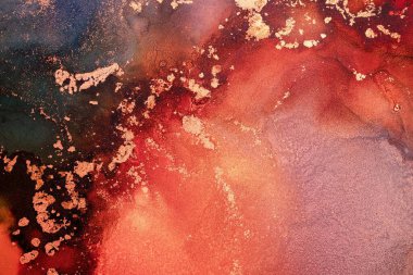 Enfes orjinal resmin mermer mürekkep sanatının soyut arkaplanını yakmak. Boyama, ombre alkol mürekkebinin pürüzsüz mermer arkaplan desenini yaratmak için yüksek kaliteli kağıt dokusuna boyanmış. .