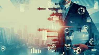 Küresel ısınma gibi dünyaya sorunlara yol açan geleneksel enerji endüstrisinden gelen hava kirliliğinin yaratıcı yönetimi. Dönemin değişim kavramı, eski zehirli atık fabrikasını durdurmak..