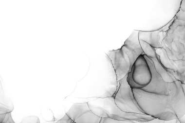 Soyut arkaplan için özgün tablodaki mermer mürekkep soyut sanat. Boyama, ombre alkol mürekkebinin pürüzsüz mermer arkaplan desenini yaratmak için yüksek kaliteli kağıt dokusuna boyanmış. .