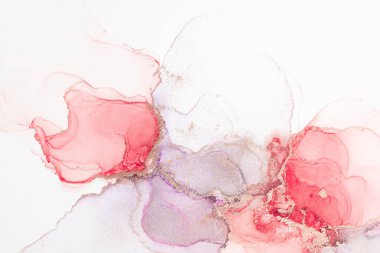 Marble ink abstract art from meticulous original painting abstract background . Painting was painted on high quality paper texture to create smooth marble background pattern of ombre alcohol ink .