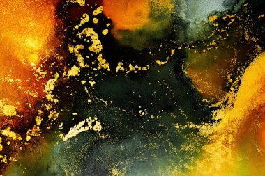 Enfes orjinal resmin mermer mürekkep sanatının soyut arkaplanını yakmak. Boyama, ombre alkol mürekkebinin pürüzsüz mermer arkaplan desenini yaratmak için yüksek kaliteli kağıt dokusuna boyanmış. .