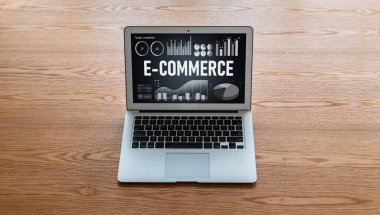 E-ticaret veri yazılımı çevrimiçi perakende şirketine satış analizi için mod gösterge tablosu sağlar