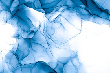 Soyut arkaplan için özgün tablodaki mermer mürekkep soyut sanat. Boyama, ombre alkol mürekkebinin pürüzsüz mermer arkaplan desenini yaratmak için yüksek kaliteli kağıt dokusuna boyanmış. .