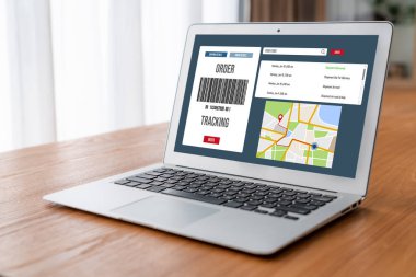 Ürün nakliyesi ve teslimatı için e-ticaret ve mod çevrimiçi iş izleme sistemi