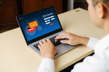 İnternet üzerinden modem para transferi için çevrimiçi ödeme platformu