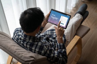 İnternet sitesinde mod form doldurmak için çevrimiçi kayıt formu
