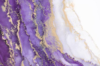 Marble ink abstract art from meticulous original painting abstract background . Painting was painted on high quality paper texture to create smooth marble background pattern of ombre alcohol ink .