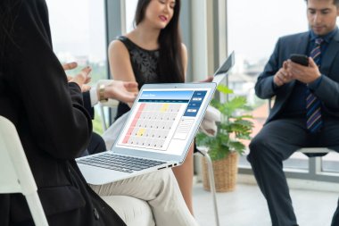 Kişisel düzenleyici ve çevrimiçi iş için mod zamanlama planlaması için bilgisayar yazılım uygulaması takvimiName