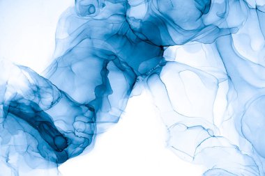 Soyut arkaplan için özgün tablodaki mermer mürekkep soyut sanat. Boyama, ombre alkol mürekkebinin pürüzsüz mermer arkaplan desenini yaratmak için yüksek kaliteli kağıt dokusuna boyanmış. .