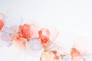 Marble ink abstract art from meticulous original painting abstract background . Painting was painted on high quality paper texture to create smooth marble background pattern of ombre alcohol ink .