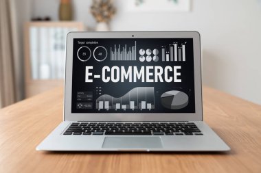 E-ticaret veri yazılımı çevrimiçi perakende şirketine satış analizi için mod gösterge tablosu sağlar