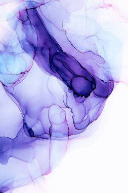 Soyut arkaplan için özgün tablodaki mermer mürekkep soyut sanat. Boyama, ombre alkol mürekkebinin pürüzsüz mermer arkaplan desenini yaratmak için yüksek kaliteli kağıt dokusuna boyanmış. .