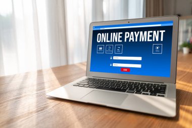 İnternet üzerinden modem para transferi için çevrimiçi ödeme platformu