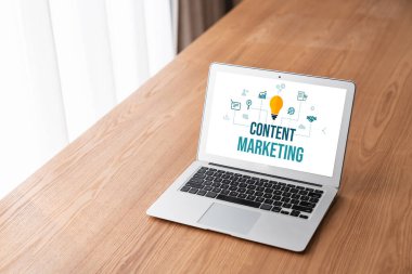 Mod çevrimiçi iş ve e-ticaret pazarlama stratejisi için içerik pazarlaması