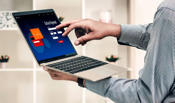 İnternet üzerinden modem para transferi için çevrimiçi ödeme platformu