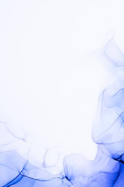 Soyut arkaplan için özgün tablodaki mermer mürekkep soyut sanat. Boyama, ombre alkol mürekkebinin pürüzsüz mermer arkaplan desenini yaratmak için yüksek kaliteli kağıt dokusuna boyanmış. .