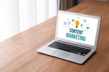 Mod çevrimiçi iş ve e-ticaret pazarlama stratejisi için içerik pazarlaması