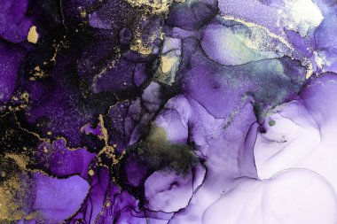 Soyut arkaplan için özgün tablodaki mermer mürekkep soyut sanat. Boyama, ombre alkol mürekkebinin pürüzsüz mermer arkaplan desenini yaratmak için yüksek kaliteli kağıt dokusuna boyanmış. .