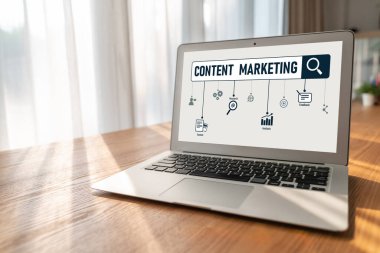 Mod çevrimiçi iş ve e-ticaret pazarlama stratejisi için içerik pazarlaması