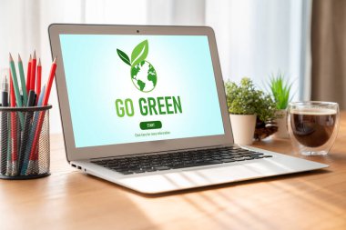 Model şirket işleri için yeşil iş dönüşümü yeşil pazarlama stratejisine teşekkür etmek için